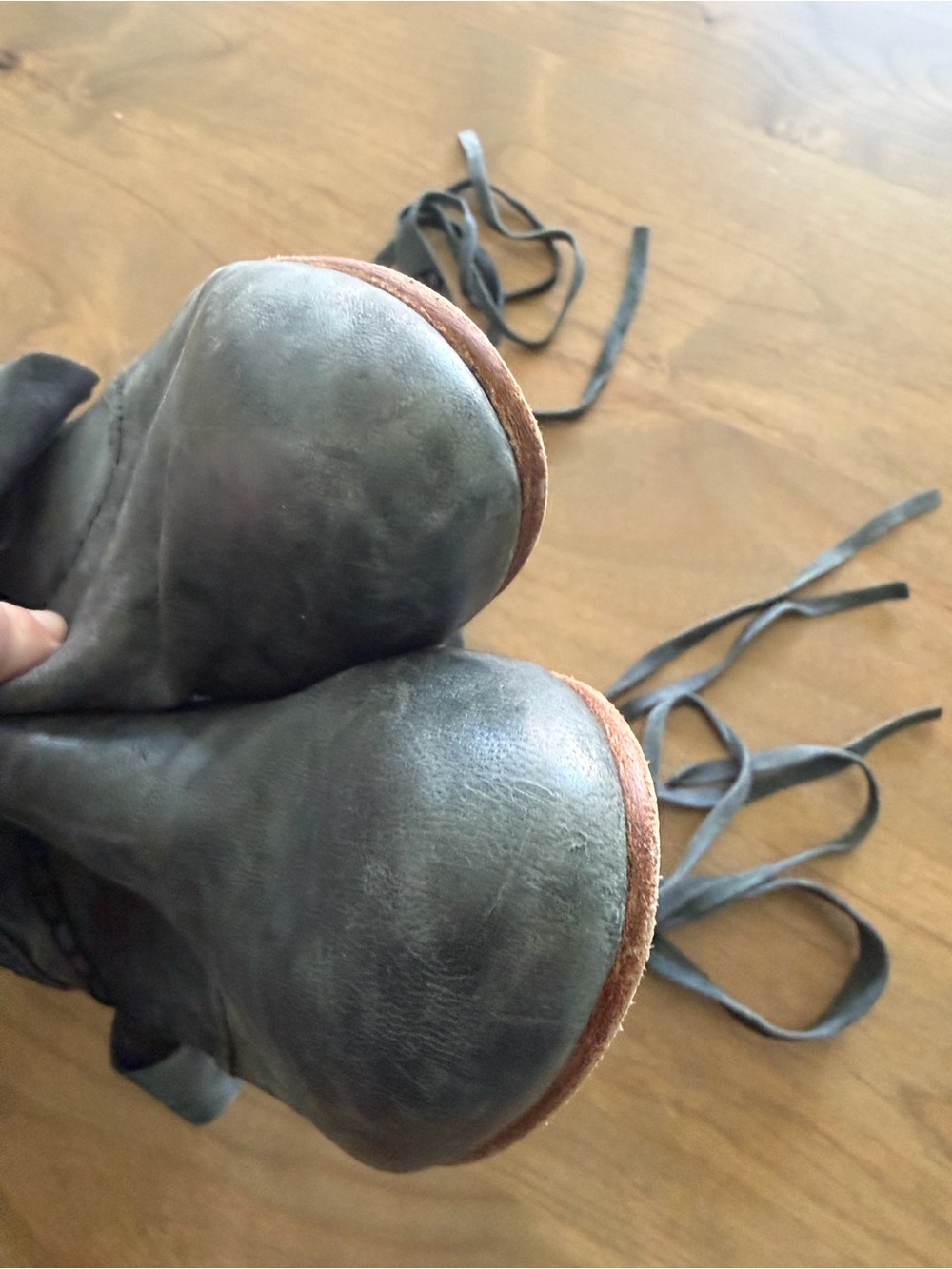 Free People Seven Wonders Wrap-tie Booties Euro 41 - Picture 9 of 9
